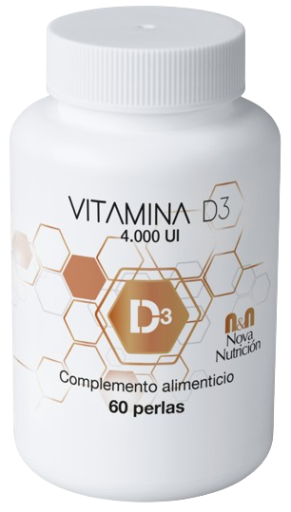 Vitamina D3 4000 UI 60 Pérolas