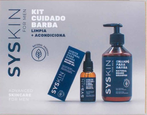 Pacote de Cuidados para Barba Óleo 30 ml + Shampoo 300 ml