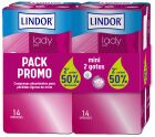 Pack Lady Mini Pad 2 Gotas 28 Unidades