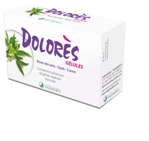 Dolores 60 cápsulas vegetarianas