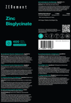 Zinco Bisglicinato 400 Comprimidos