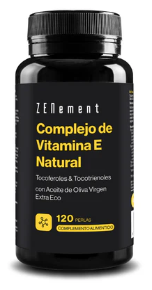 Complexo Natural de Vitamina E com Azeite 120 Pérolas