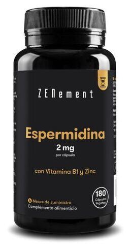 Espermidina com B1 e Zn 180 Cápsulas