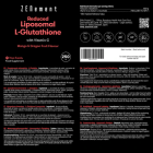 L-Glutationa Lipossomal Reduzida com Vit C Lipossomal 250 ml