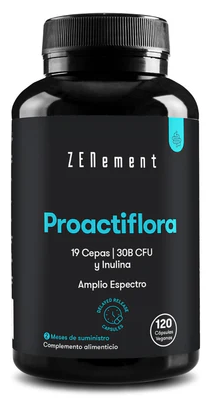 Proactiflora 19 cepas 30 bilhões de UFC 120 cápsulas