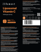 Vitamina C Lipossomal 180 Cápsulas