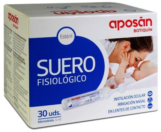 Kit de primeiros socorros de soro fisiológico estéril 5 ml 30 unidades