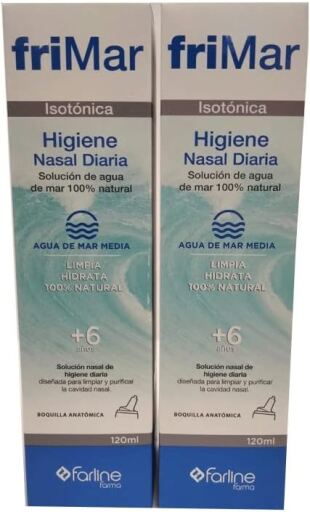 Farma Frimar Isotônico Higiene Nasal Diária 2x120 ml