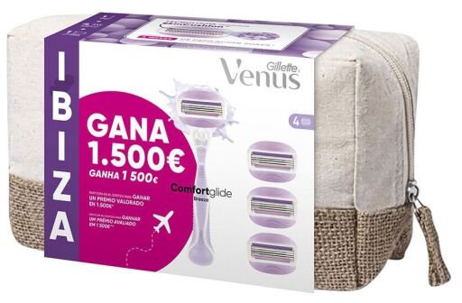 Bolsa de Higiene Pessoal Venus Breeze Máquina Ibiza + 4 Recargas