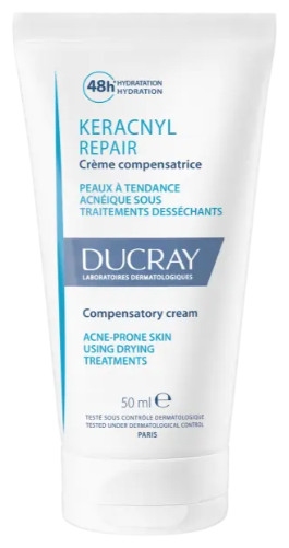 Keracnyl Repair Creme Compensador Tratamentos Antiacne 50 ml