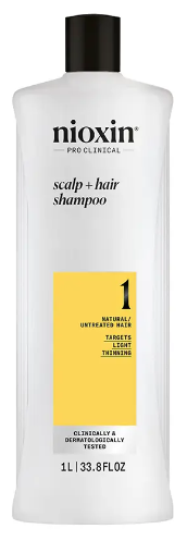 System 1 Shampoo Cabelo Natural com Desbaste Leve