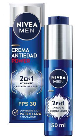 Men Power Creme Antienvelhecimento 2 em 1 FPS30 50 ml