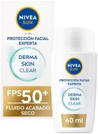 Sun Derma Skin Clear Dry Finish Fluido FPS50+ 40 ml