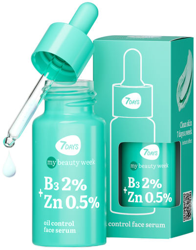 My Beauty Week B3 2% + Zn 0,5% Niacinamida Soro 20 ml