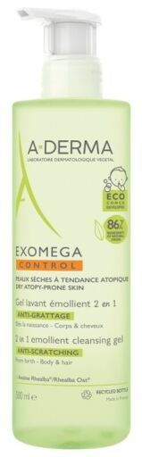 Exomega Control Gel Emoliente 2 em 1 500 ml