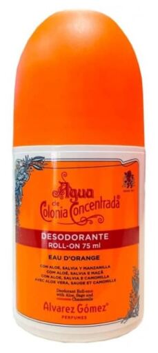 Desodorante Roll-On Água Colônia Concentrado Laranja 75 ml