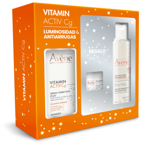 Conjunto Vitamina Activ Cg Luminosidade e Antirrugas 3 Peças