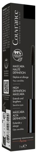 Couvrance Máscara de alta definição #Black 7 ml