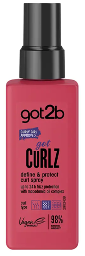 Got Curlz Define e protege spray de cachos 150 ml