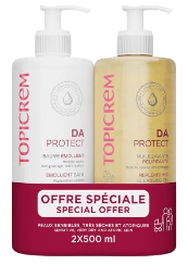 Da Protect Bálsamo Emoliente 500 ml + Gel de Limpeza 500 ml