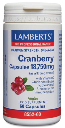 Cranberry 18750 mg 60 comprimidos 8552-60