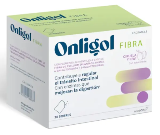 Onligol Fibra Ameixa-Kiwi 30 Envelopes x 4,7 gr