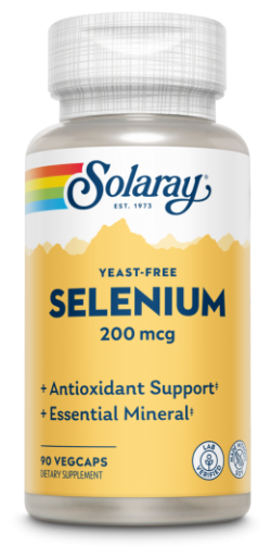 Selênio sem fermento 200 mcg 90 Vegcaps