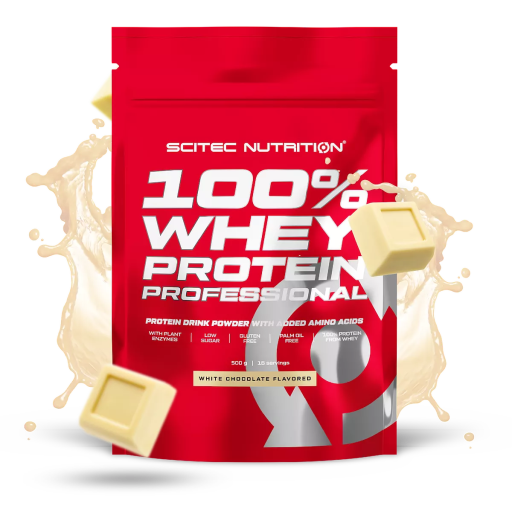 100% Whey Protein Profissional Choco Branco 500 gr