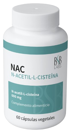 Nac (N-acetil-L-cisteína) 600 mg 60 cápsulas