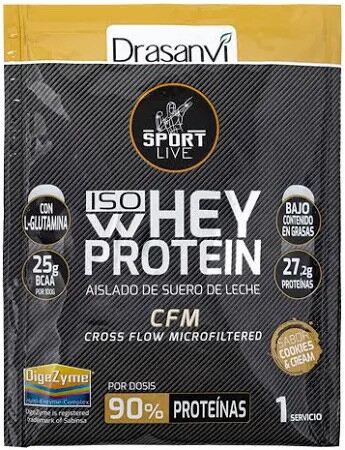 Whey Protein Isolado Biscoitos E Creme 30 gr Esporte