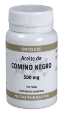 Nutri-Therapy Óleo de Cominho Preto 500 mg 100 Pérolas