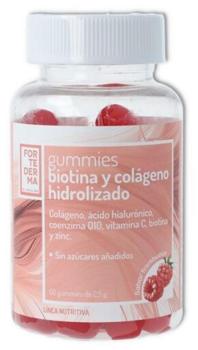 Fortederma Biotina Colágeno Hidrolisado 60 grmmies