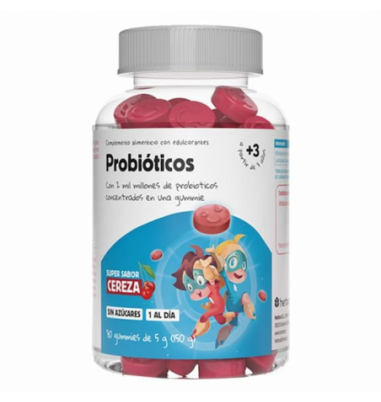 Sensa Kids (+3) Probióticos 30 Gomas Sabor Cereja