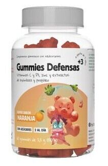 Sensa Kids Defenses 60 gomas sabor laranja