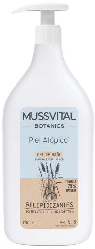 Botanics Gel de banho para pele atópica 750 ml