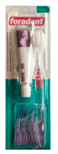 Kit Dental Escova+Interdental+Branqueador