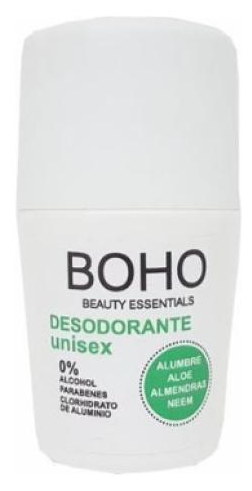 Green Make Up Desodorante Roll On Unissex de Alúmen e Aloe 75 ml