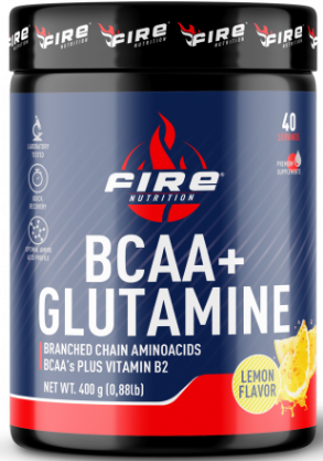 BCAA + Glutamina Limão 400 gr