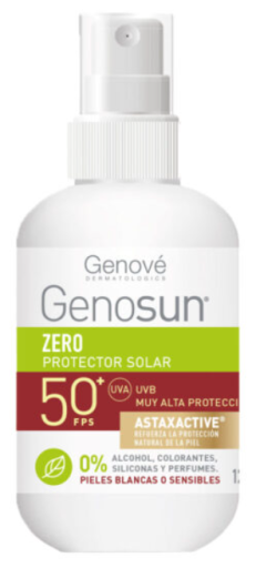 Genosun Zero Protetor Solar Spray FPS 50+ 125 ml