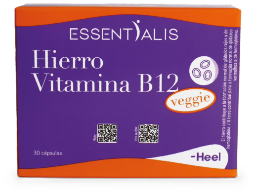 Ferro Vitamina B12 30 Cápsulas