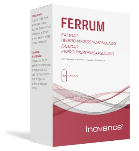 Ferrum Ferro Microencapsulado 60 Cápsulas