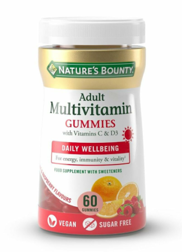 Multivitamínico Adulto com Vitamina C e D3 60 Gomas