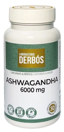 Ashwagandha 6000 mg 30 cápsulas