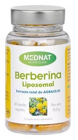 Berberina Lipossomal 700 Mg 60 Cápsulas