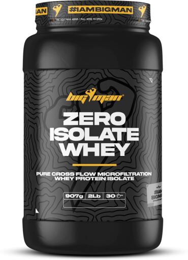 Zero Whey Protein Isolate Chocolate Branco 910 gr 2 Lbs