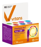 Vitans Vitality AZ Mulher 50+ 30 comprimidos