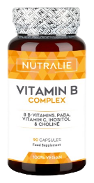 Complexo de Vitamina B Vegano 90 Cápsulas