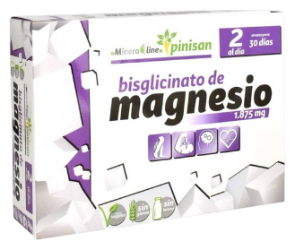 Linha Minera Bisglicinato de Magnésio 60 Comprimidos