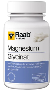 Glicinato de Magnésio 600Mg 100 Cápsulas