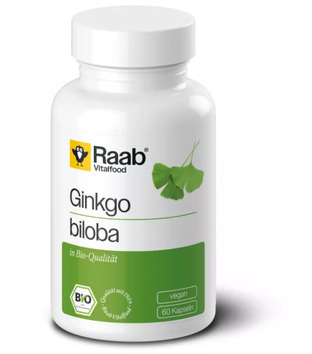 Ginkgo Biloba 500 mg 60 Cápsulas Bio Veganas